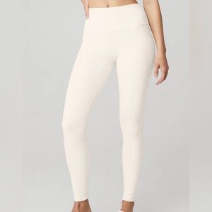Alo High-Waist Airbrush Leggings - Ivory